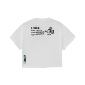 Disney X LINING Disney Crop Tops Women's White