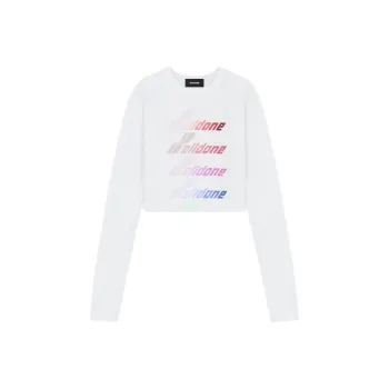 WE11DONE Logo Print T shirt