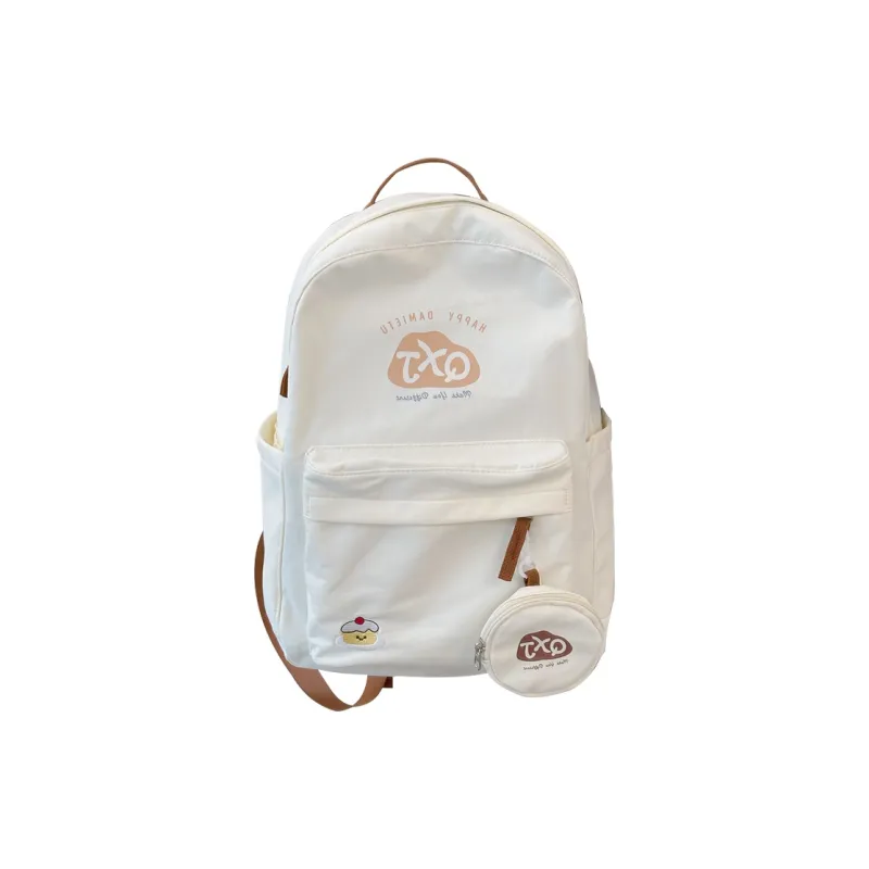XIANGSU Nylon Fabric Backpack Women's Multicolor-0