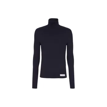 BALMAIN SS24 Sweater Women's Marine Blue