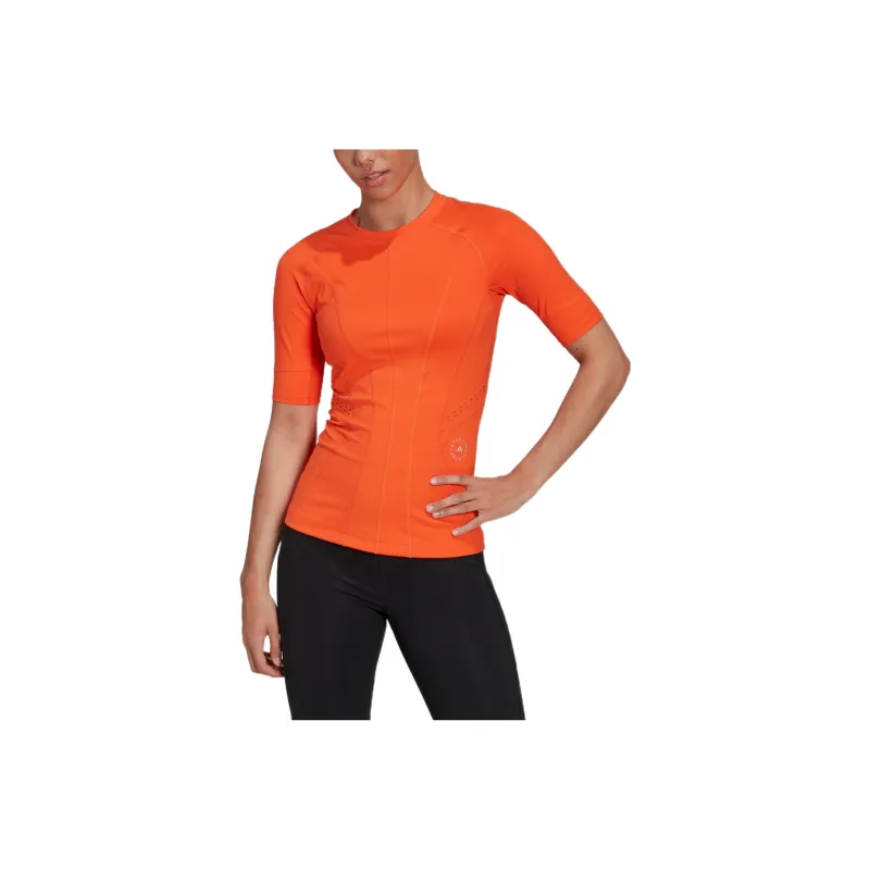 Adidas T Shirts Women's Half Impact Orange-0