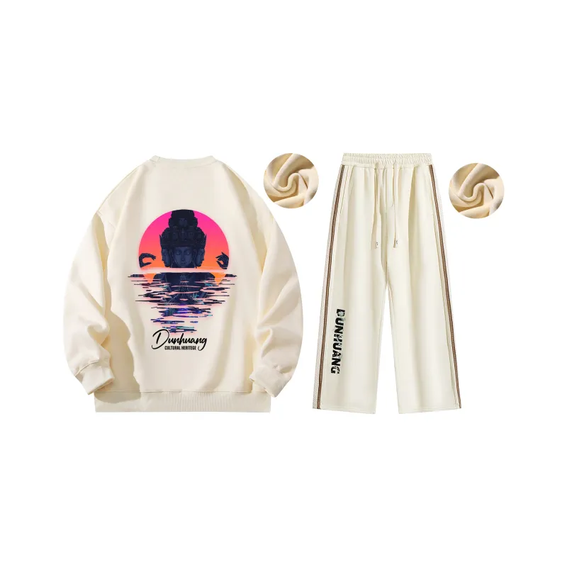 DUNHUANG INSPIRATION FW23 Sweatshirt Set Unisex-21