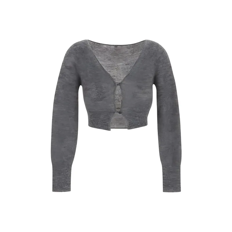 Jacquemus Brushed-finish Cardigan-0