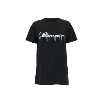 Blumarine Raised logo T shirt