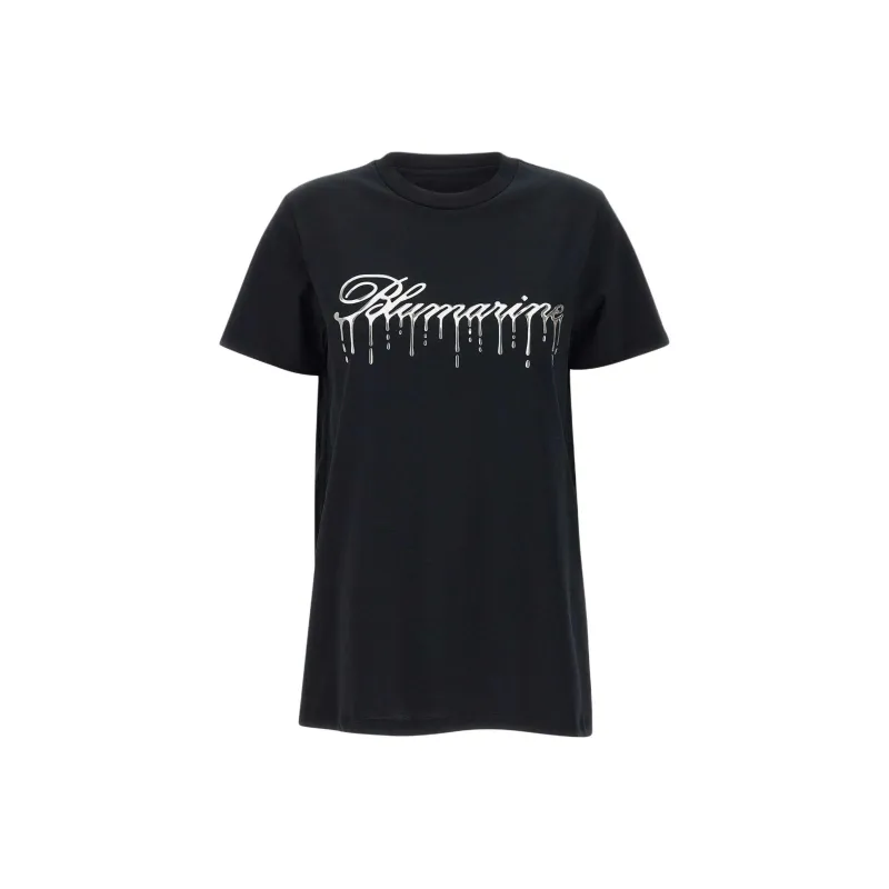 Blumarine Raised logo T shirt-0