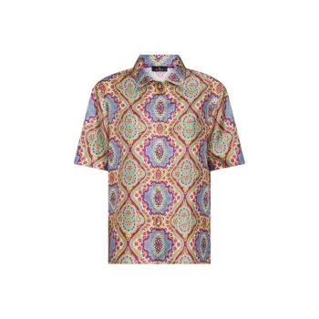 ETRO Short Sleeved Printed Shirt