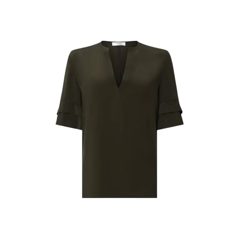 FRAME SS24 T Shirt Women's Willow Green-0