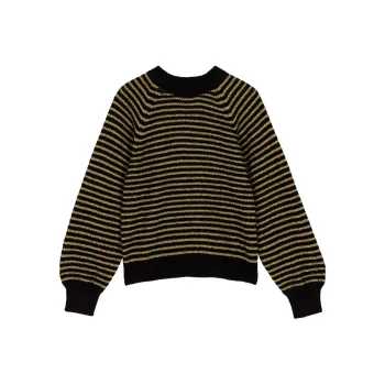 DOEN MARSENA SWEATER Sweater Women's Black Gold