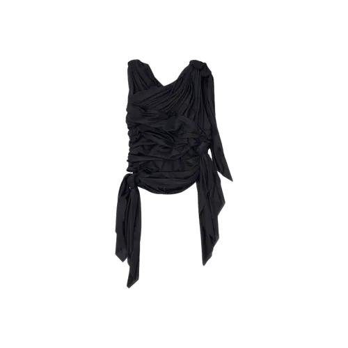 DIESEL T Persea Plain Draped Top
