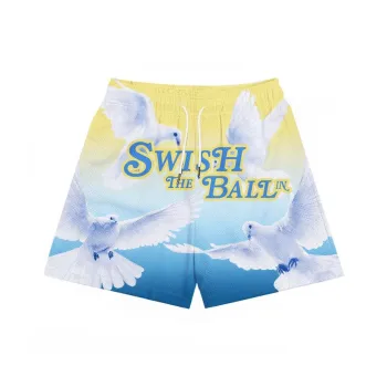 SWISH THE BALL IN Basketball Shorts Unisex