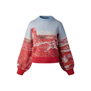 Canada Goose X Rokh Landscape Knit Sweater