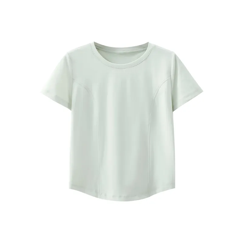 AWAO T-Shirt Women's Cream Purple-4