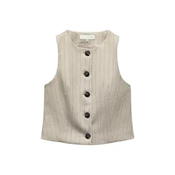 ZARA Tank Tops Women's Beige
