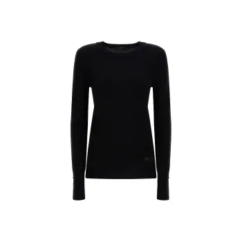 GUESS Crew Neck Sweater Women's Black