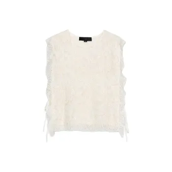 ZARA Tank Tops Women's White