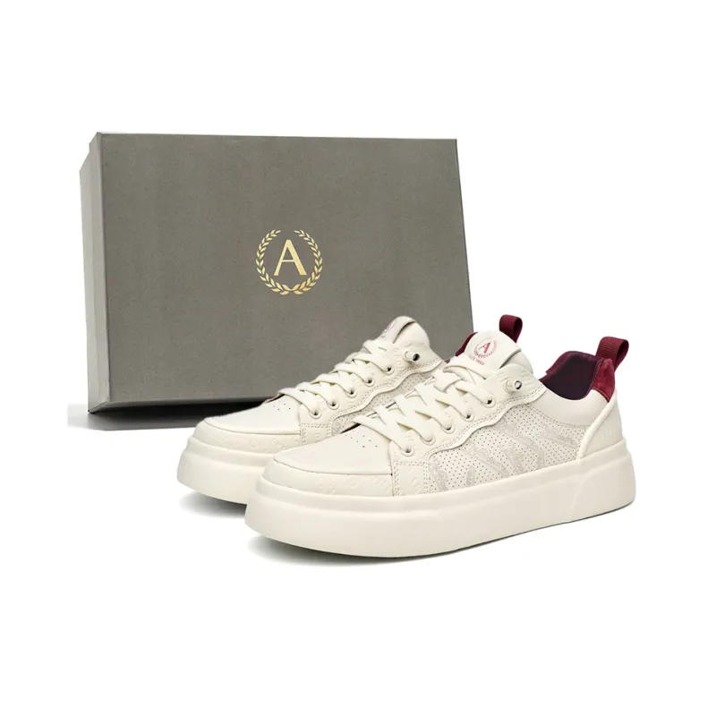 AOKANG Dunk Series Slip Resistant, Abrasion Resistant, Lightweight, Height Increasing Low Top Skateboard Shoes Men's-7