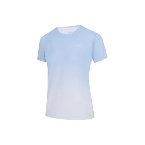 361° T Shirt Women's Twilight Mountain Purple