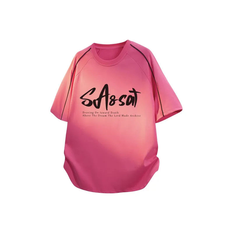 ST&SAT Regular T Shirt Unisex Pink-0