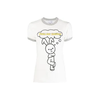 NATASHA ZINKO Tuesday print T shirt