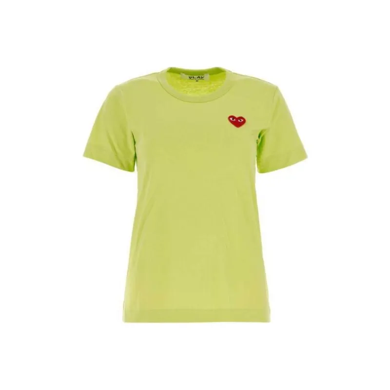 CDG Play T-Shirts Women's Green-0