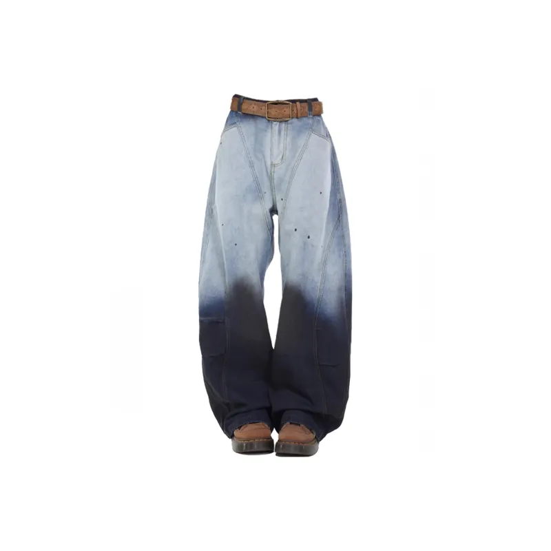 PISYPOX Jeans Unisex Gradient Blue-0