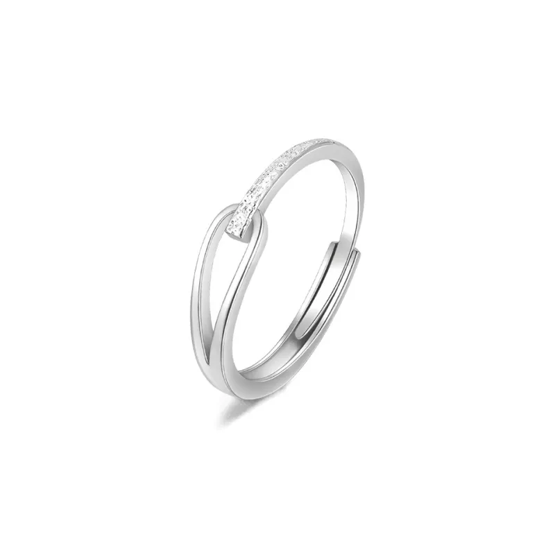 FANFRI Sterling Silver Rings Unisex-6