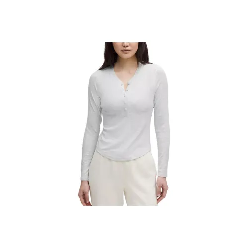 Lululemon Hold Tight T Shirt Women's Gray White
