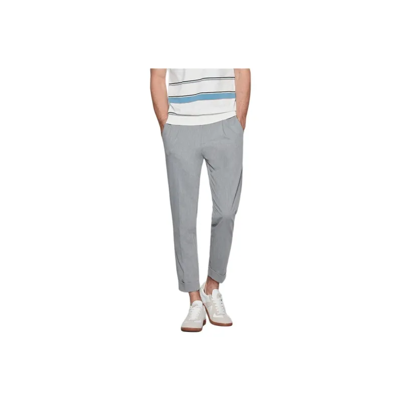 JODOLL Casual Pants Men Gray-0