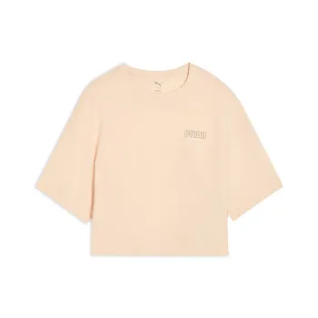 PUMA Elevatedgraphic T Shirt Women's Peach Blossom