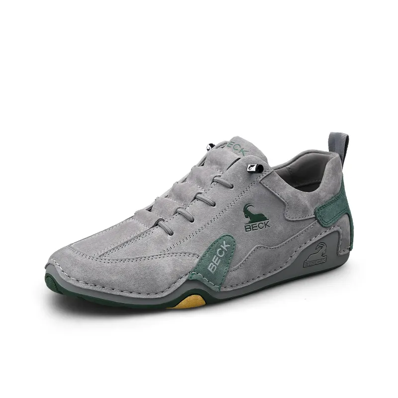 BECK Mayan Prophecy Collection Cushioning, Slip Resistant, And Abrasion Resistant Low Top Casual Shoes Men's-1