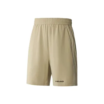 HEAD Sports Shorts Men's Khaki Solid Color