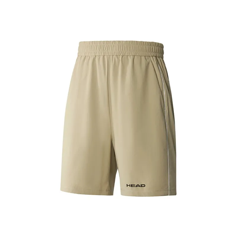 HEAD Sports Shorts Men's Khaki Solid Color-0