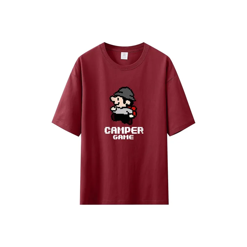 Cotton Gene Drop Shoulder Sleeve T Shirt Unisex-18