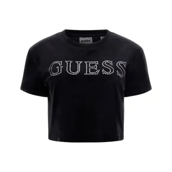 GUESS Regular T Shirt Women's Black