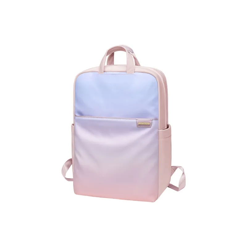 GOLF Fabric Backpack Women's Blue Pink-2