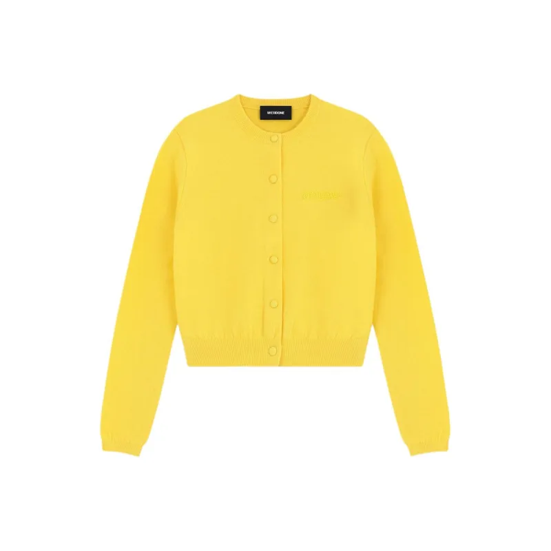 WE11DONE FW24 Sweater Women's Yellow-0