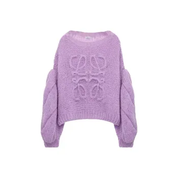 LOEWE Anagram Sweater 'Parma Violet'