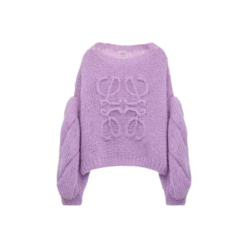 LOEWE Anagram Sweater 'Parma Violet'