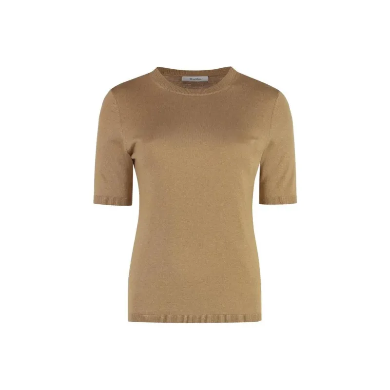 MaxMara Warren Crewneck Knitted Top-0