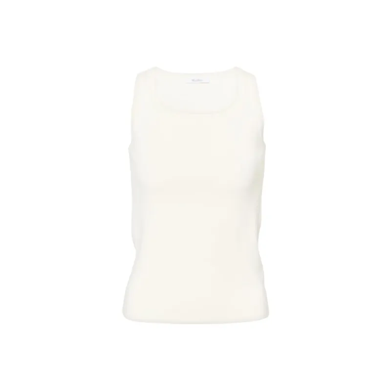 MaxMara Tank Tops Women's White-0