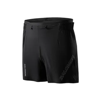 SALOMON SENSE AERO 5'' SHORTS M Sports Shorts Men's Pitch Black