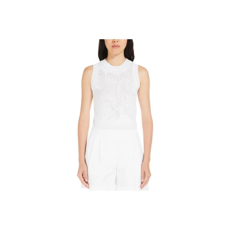MaxMara Studio Tank Top Women's White-0