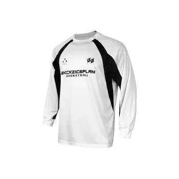 BKCXZICE Workout Clothing Men's White Top & Black