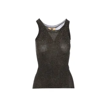 ANIYE BY Metallic threading Top