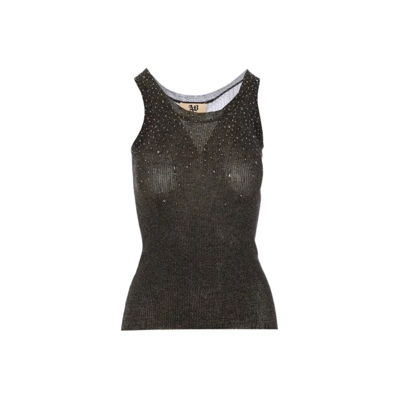 ANIYE BY Metallic threading Top-0