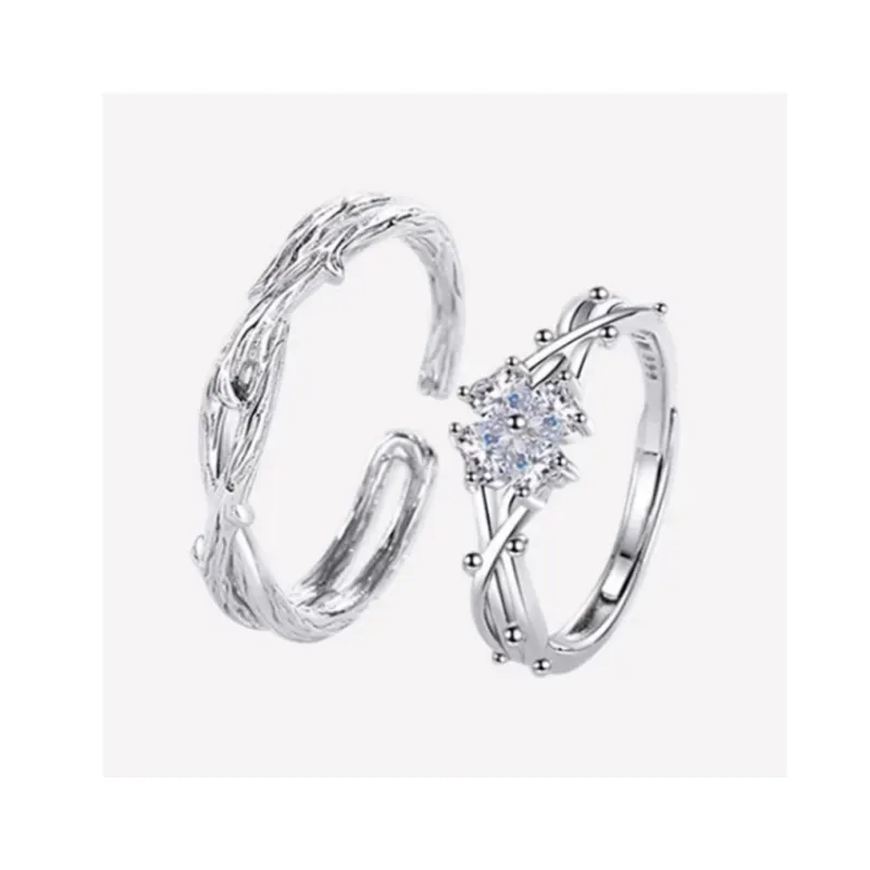 DAWO S999 Fine Silver Rings Unisex-1