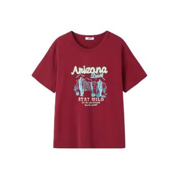Demana T Shirt Women's Cinnabar Red