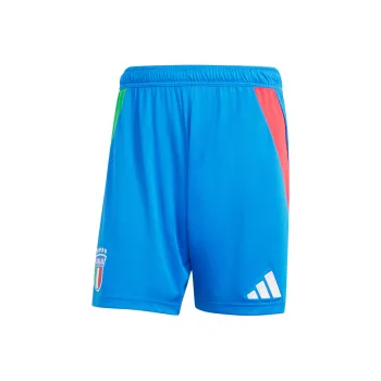 Adidas Italy 24 Away Shorts Soccer Bottom Fan Edition, Italy Version, Away Men's Blue