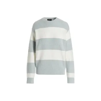 A.P.C Alice Horizontal-stripe Knitted Jumper