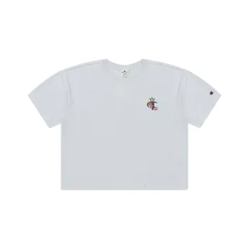 Champion FW22 T Shirt Women's Gray Blue